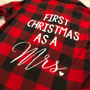 First Christmas as a Mrs * Vintage * Women’s XS